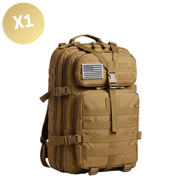 Producto - MOCHILA TACTICA MILITAR 45L BEIGE