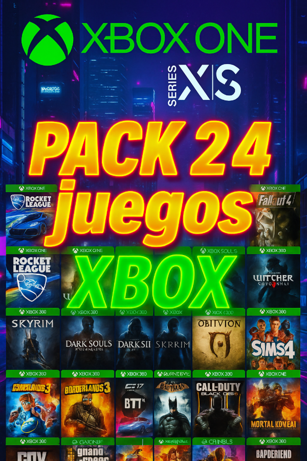 Producto - Pack 24 Juegos - Xbox One - Xbox Series X/S