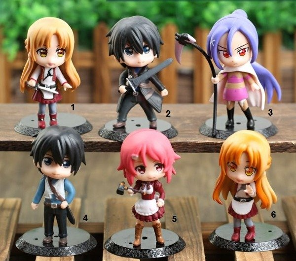 Producto - Figuras SWORD ART ONLINE - SAO- 10cm ( ingrese para elegir )