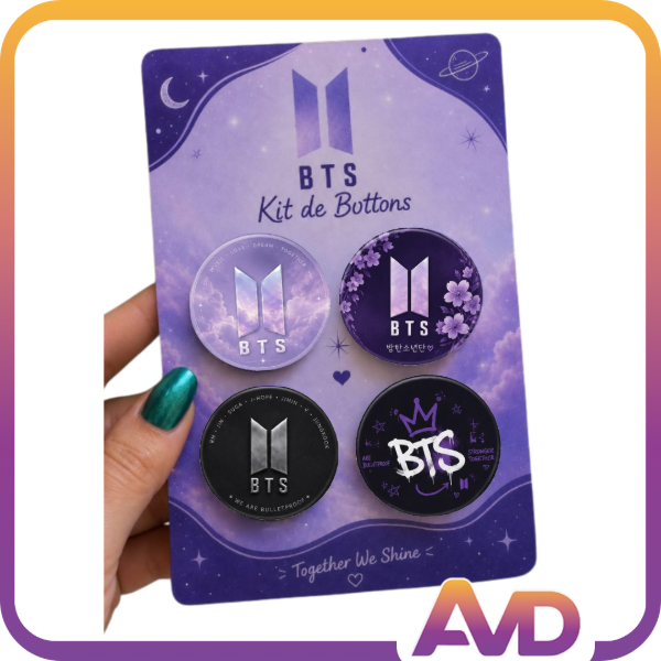 Producto - Pins BTS
