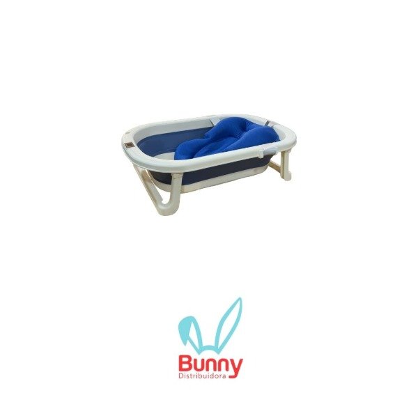 Producto - BAÑERA PLEGABLE + REDUCTOR ACOLCHADO + TERMOMETRO