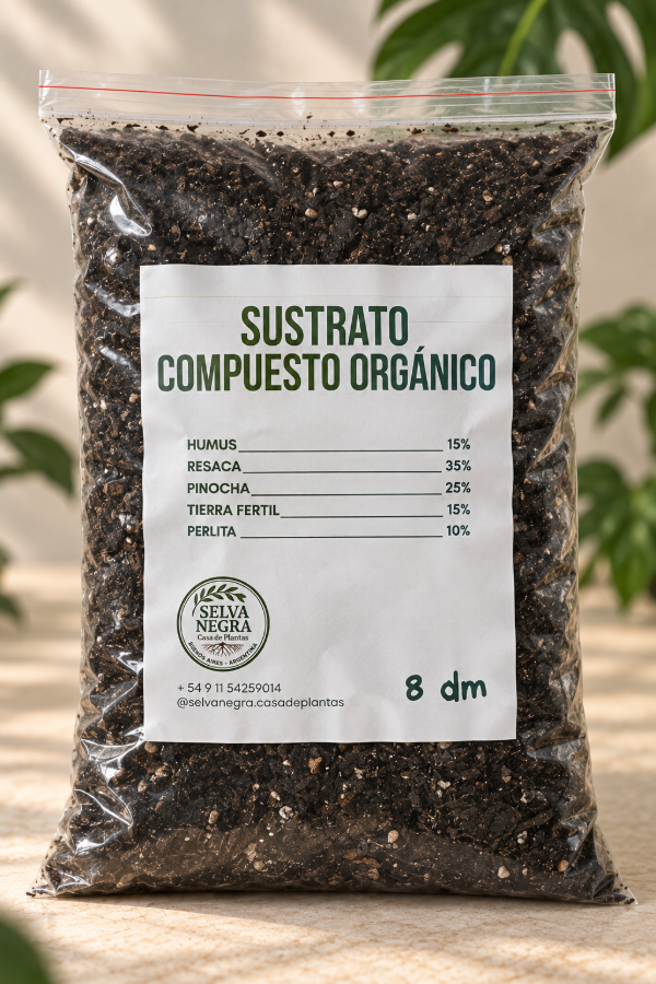 Producto - Sustrato Compuesto Orgánico Selva Negra
