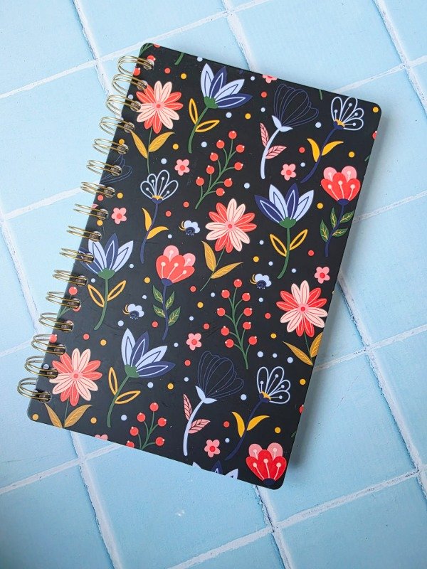 Producto - Cuaderno A5 flores