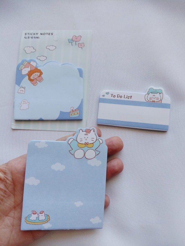 Producto - Nota kawaii 3 blocks en 1