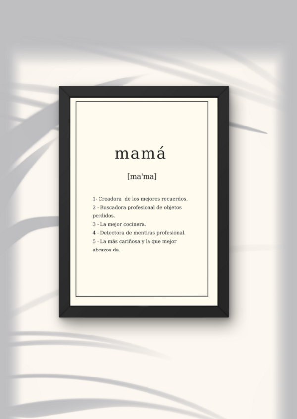 Producto - Lámina Día de la Madre 2