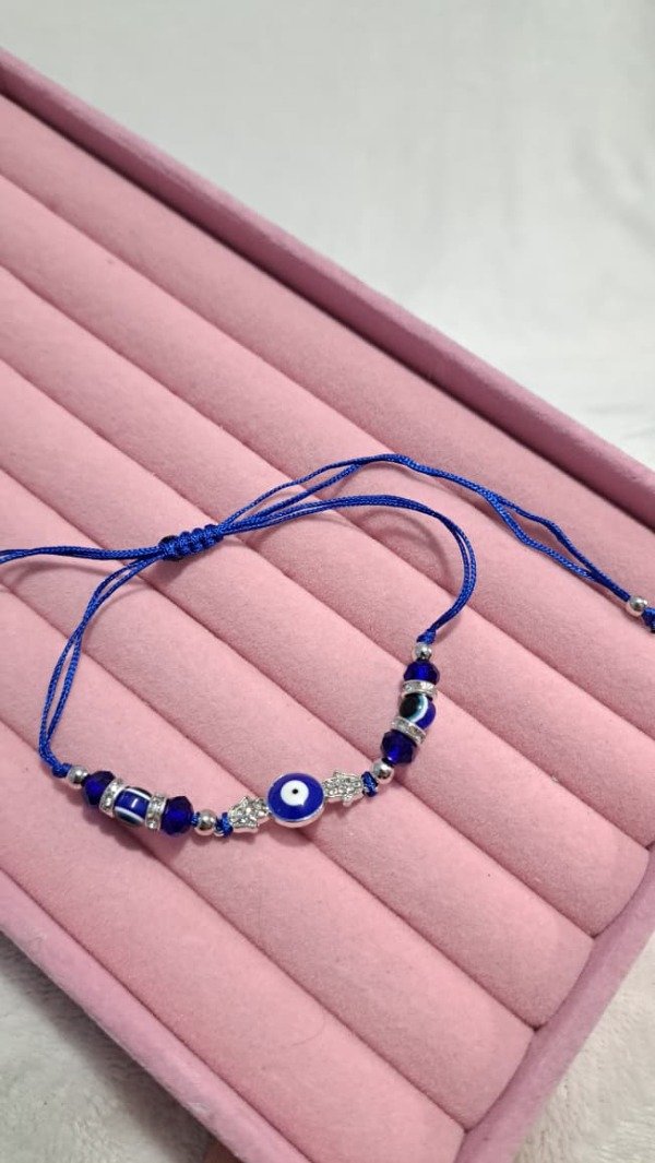 Producto - pulsera azul ojo turco