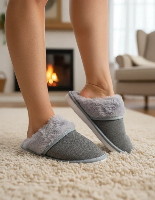 Producto - Pantuflas Piel Sintética