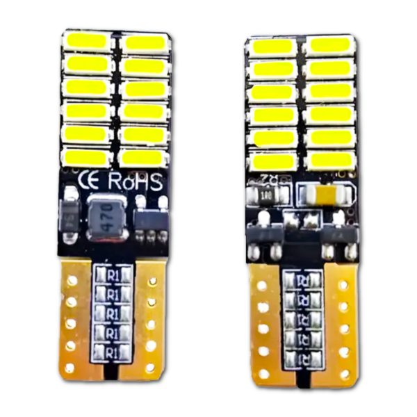 Producto - LAMPARA T10 CANBUS W5W 12v PAR LED12961SMD24