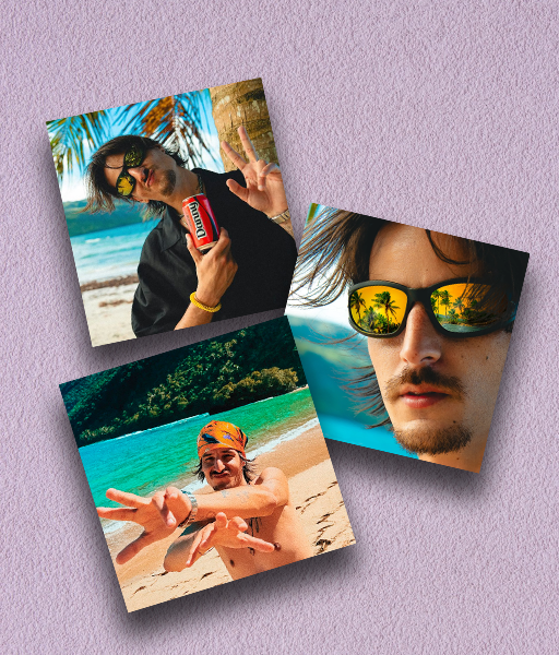 Producto - STICKERS HOLOGRÁFICOS - DANNY OCEAN SET #PLAYA