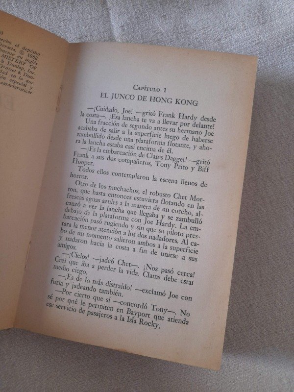 Producto - El Misterio Del Junco Chino - Franklin Dixon - Cerro Blanco - Acme - 6