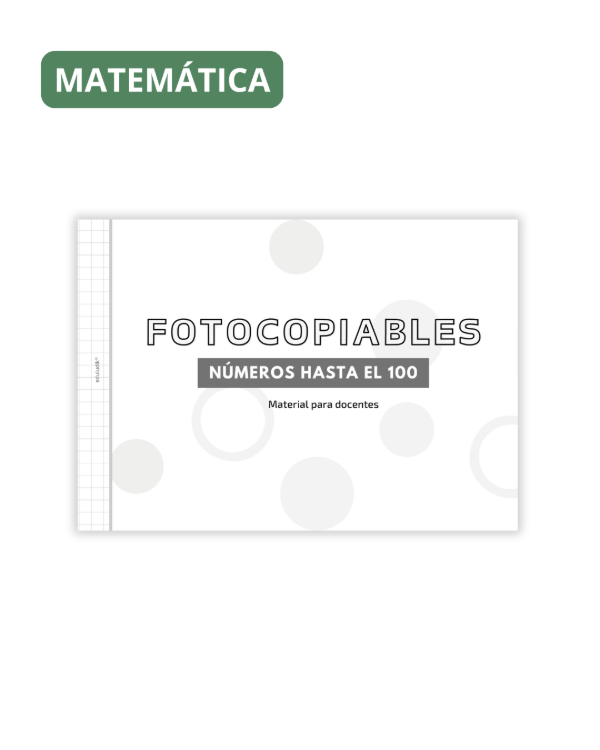 Producto - Fotocopiables: numeración hasta el 100