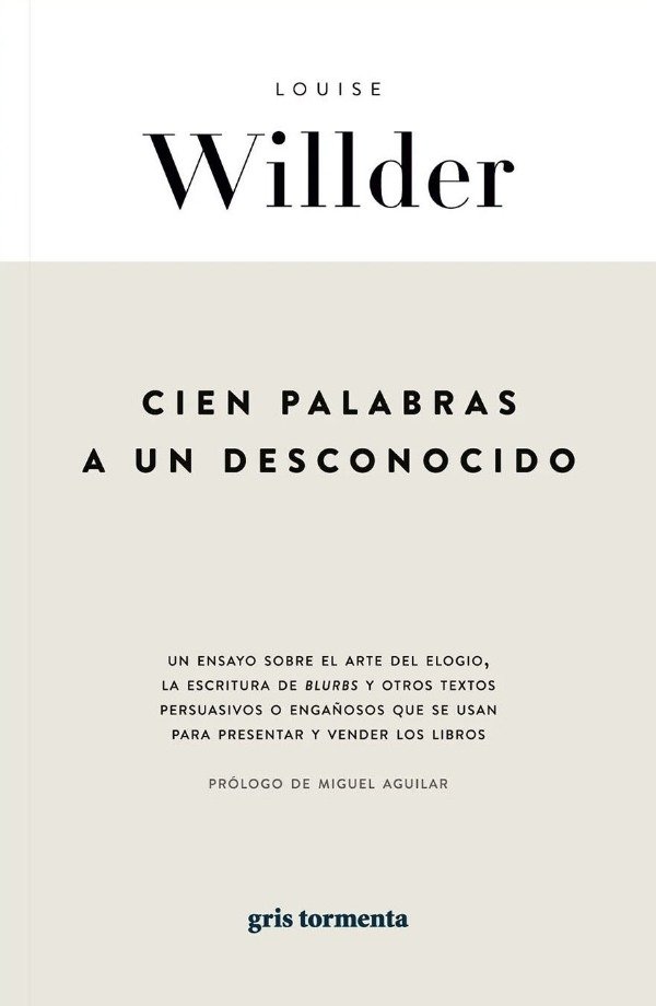 Producto - Cien palabras a un desconocido