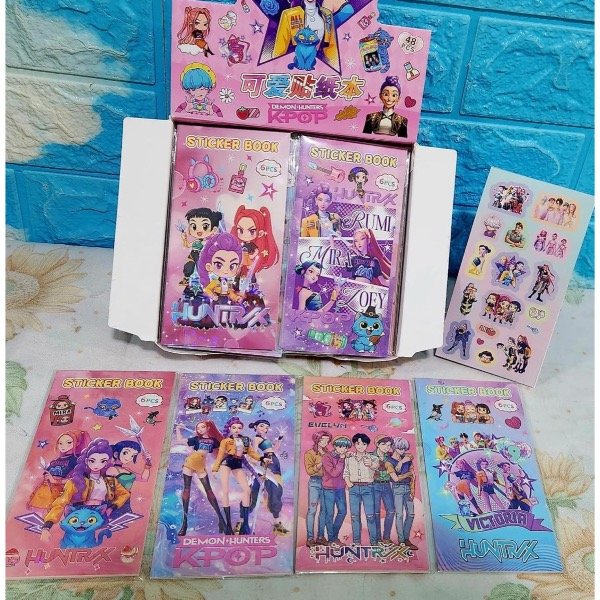 Producto - Libreta stickers guerreras del kpop