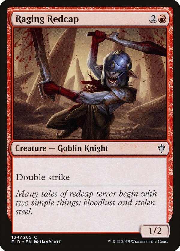 Producto - Raging Redcap  Throne of Eldraine