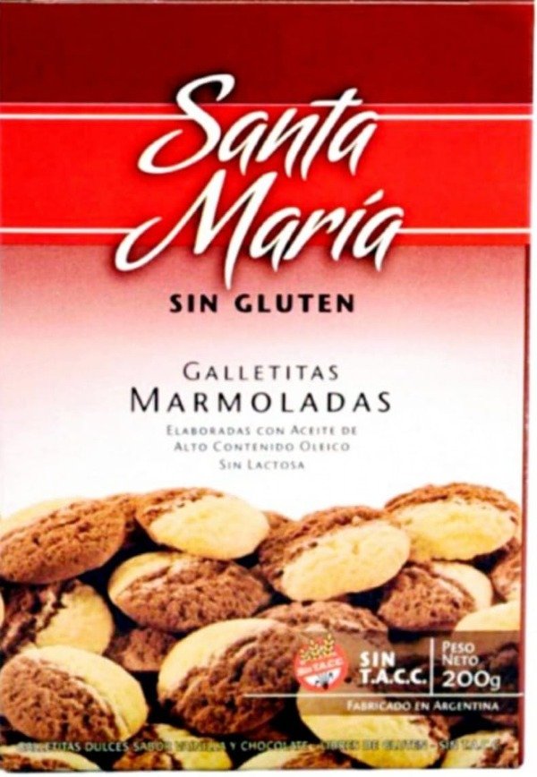 Producto - GALLETITAS MARMOLADAS SANTA MARIA