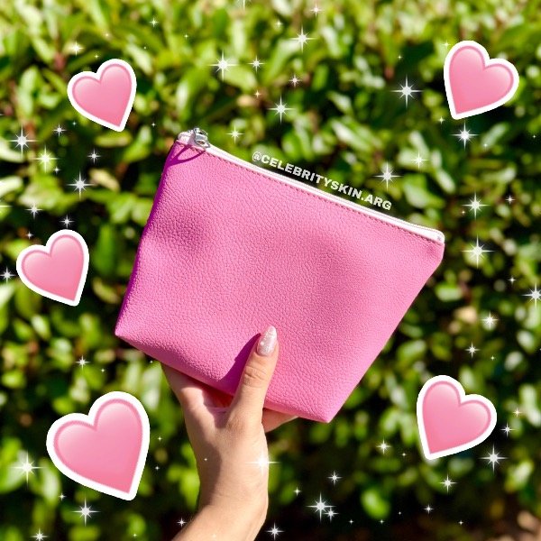 Producto - NECESER PINK ECOCUERO GRANDE  BY CELEBRITY X 1 UNIDAD