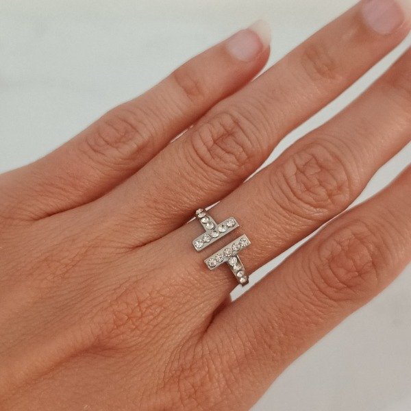 Producto - Anillo H strass