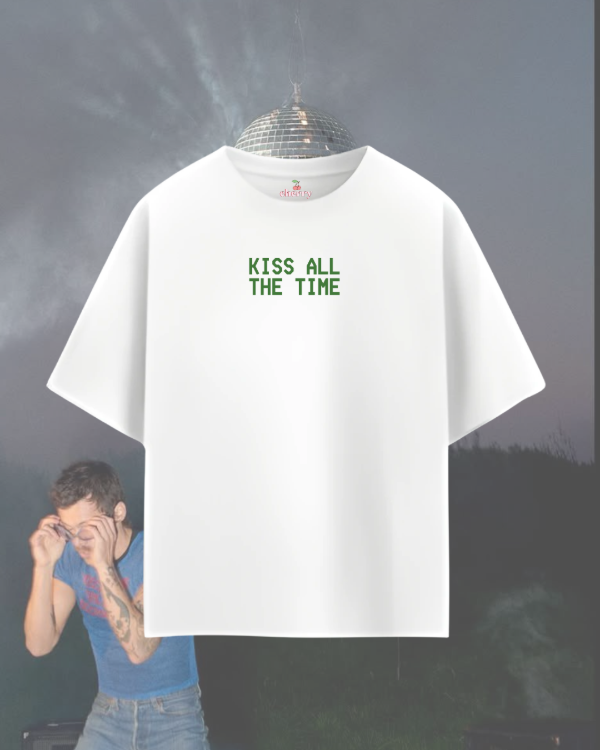Producto - Kiss All the Time - Remera Oversize