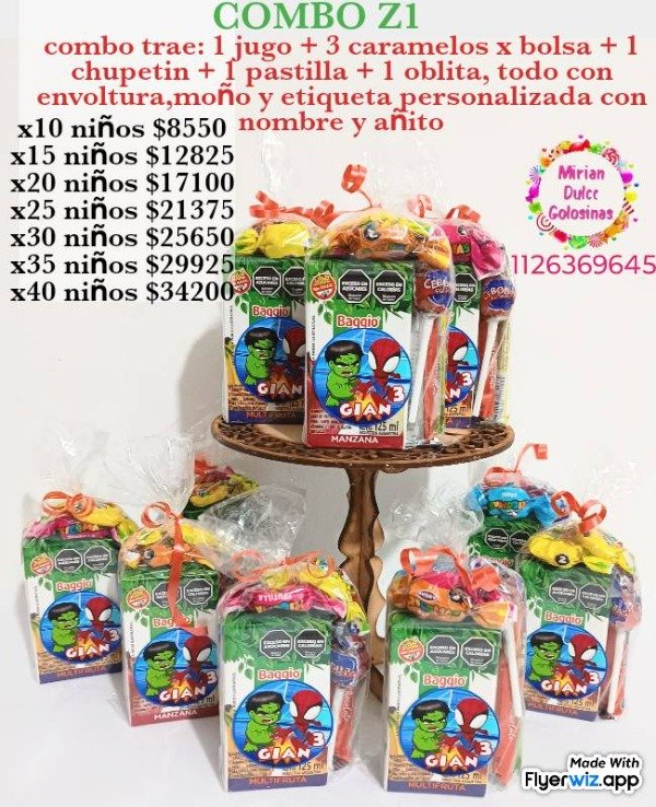 Producto - Combo spidey z1