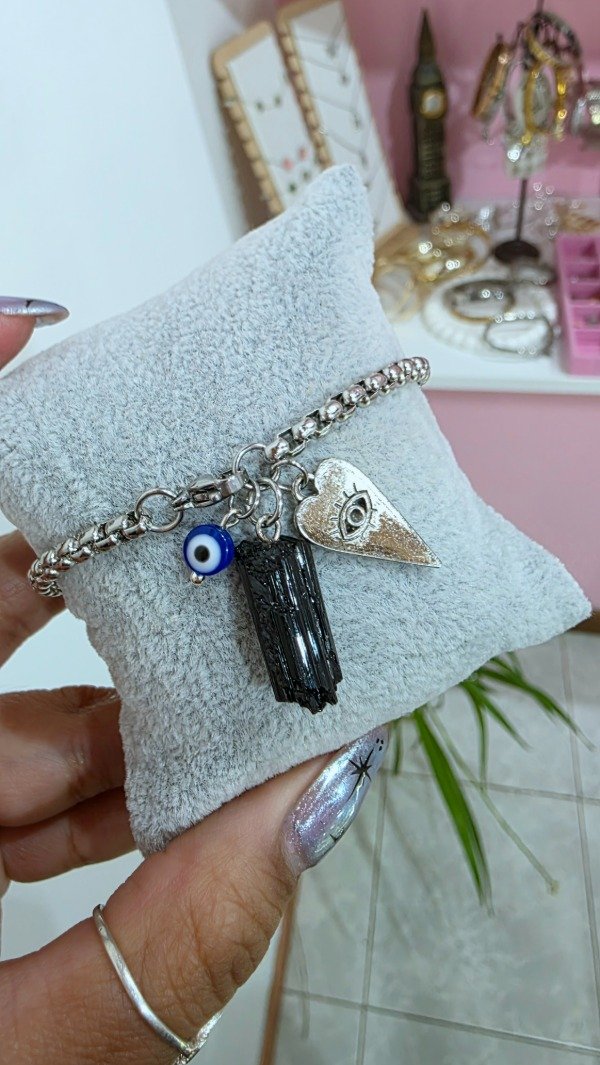 Producto - Pulsera Turmalina negra AQ