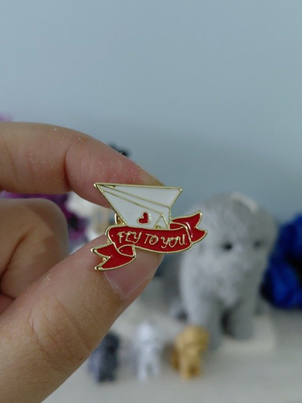 Producto - Pin metalizado - Viajes "Fly to you" #2673