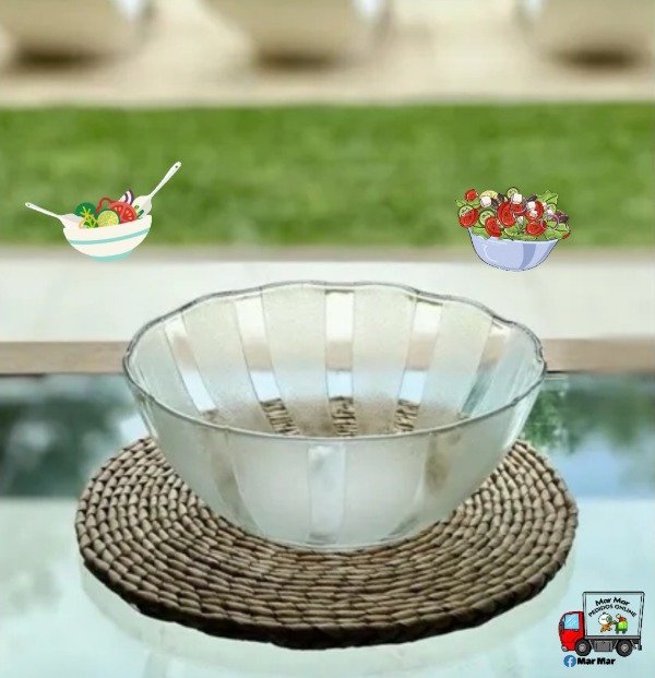Producto - Ensaladera de vidrio (menor)
