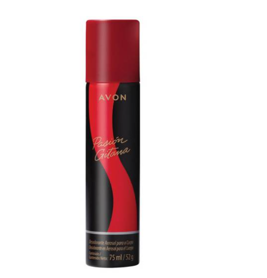 Producto - Desodorante en Aerosol Mujer - 75 ml - Pasion Gitana