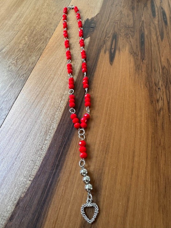 Producto - Collar Valentine Rojo