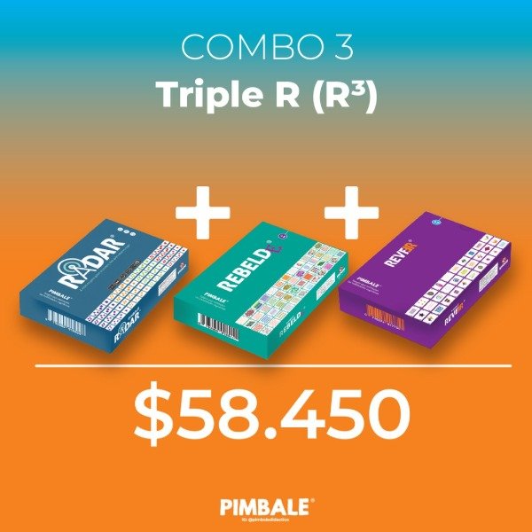 Producto - COMBO 3 Triple R