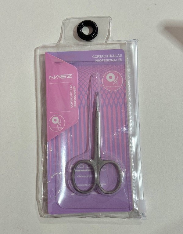 Producto - Tijera corta cutículas profesional ultra delgada Naez