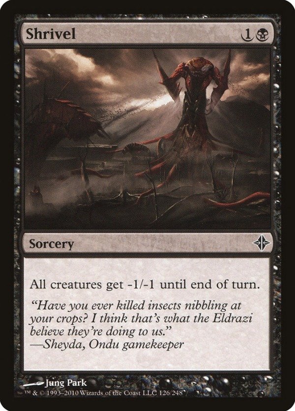 Producto - Shrivel  Rise of the Eldrazi