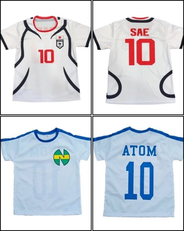 Producto - Remera deportiva Blue Lock y Super Campeones (Ingrese para elegir modelo)