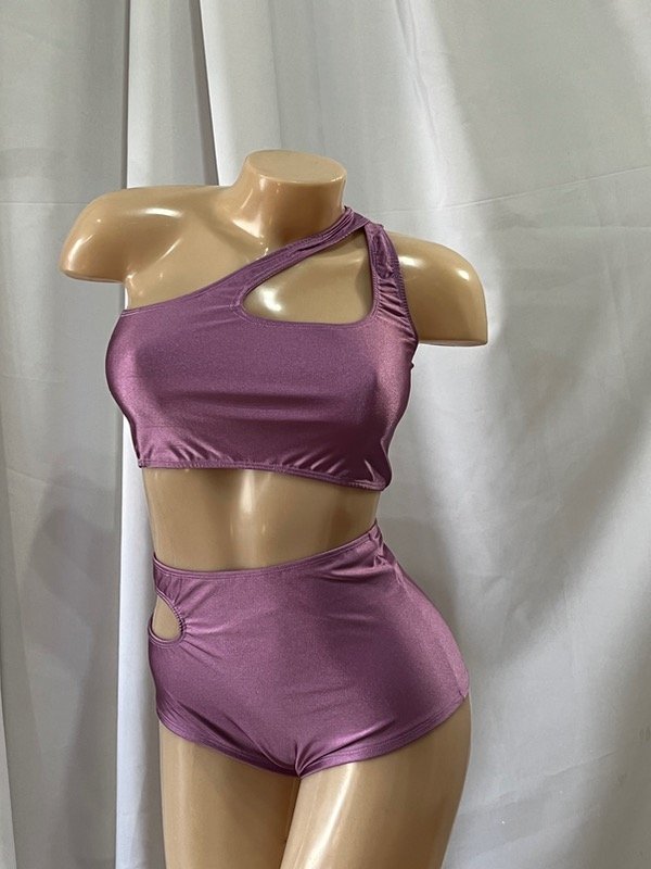 Producto - Traje a pedido lila malva brillante