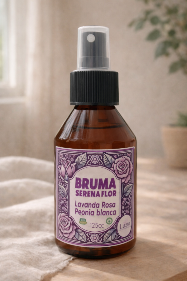 Producto - Bruma Serena Flor con aroma a lavanda, rosas y peonia 125cc