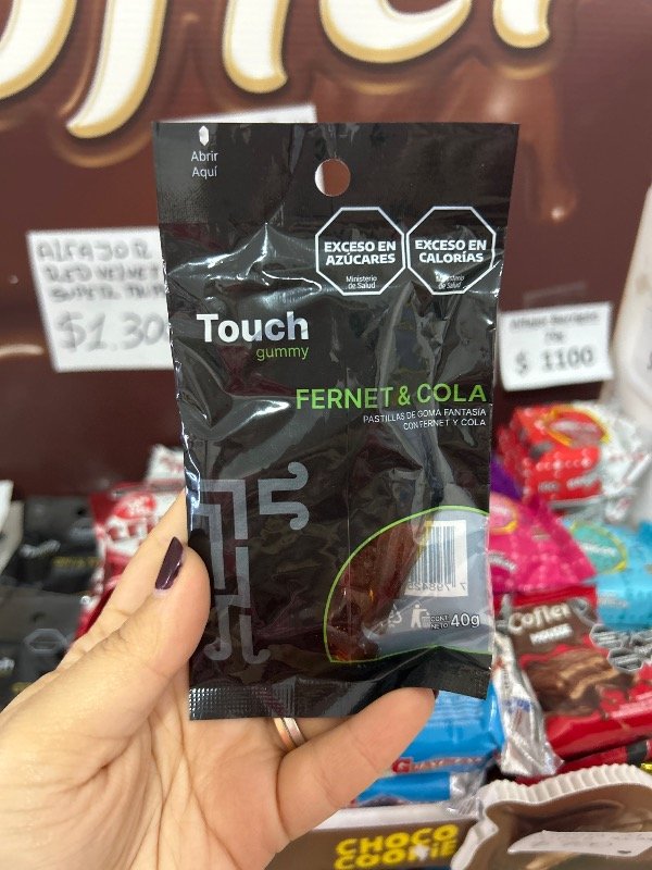 Producto - GOMITA TOUCH FERNET Y COLA 40GR