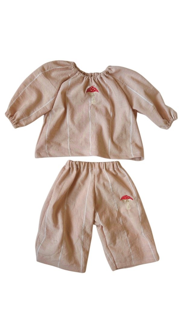 Producto - PRE ORDER Set Blouse and Pant Mushroom - 0