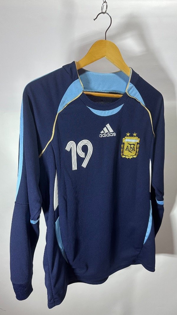 Producto - Messi Argentina 2006 Suplente Mundial Germany Manga Larga