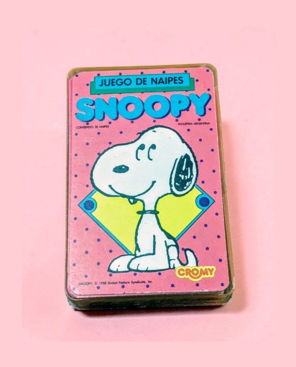 Producto - Naipes Snoopy Cromy