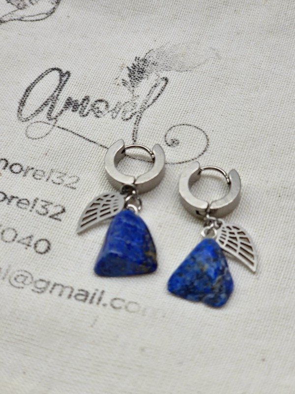 Producto - Aros con Lapislázuli