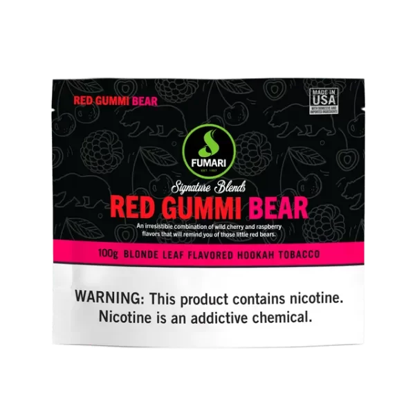 Producto - (TABACO PARA SHISHA) FUMARI 100G RED GUMMI BEAR