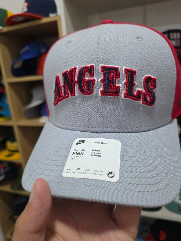 Gorra California Angels Cooperstown Collection Nike Flex talla M/L — imagen 2