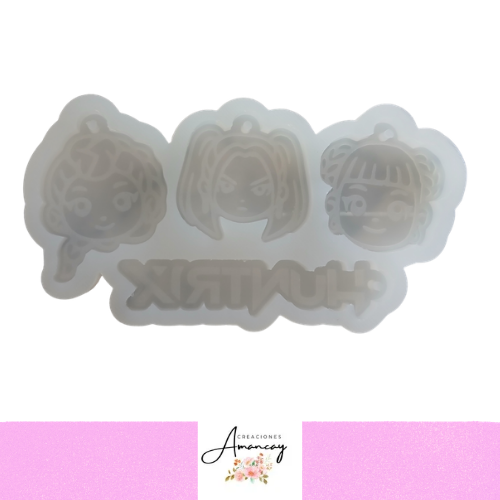 Producto - MOLDE HUNTRIX GUERRERAS K-POP