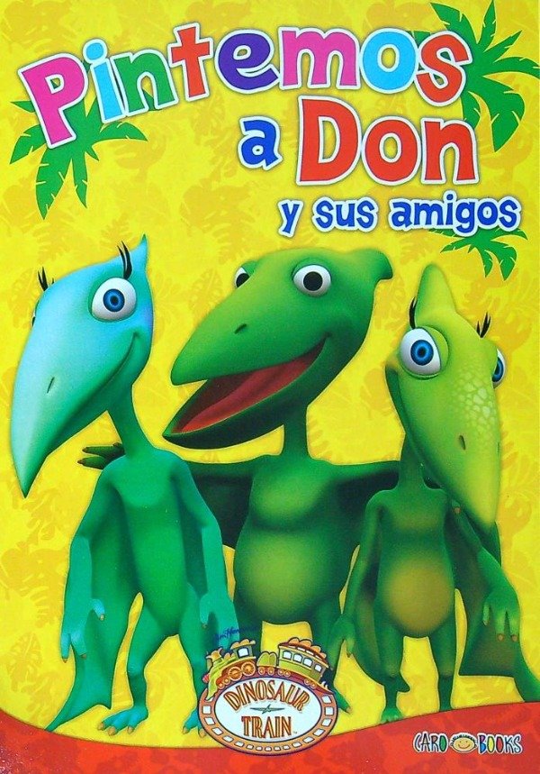 Producto - Pintemos a Don y aus amigos - Dinotren