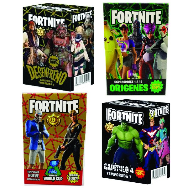 Producto - Cartas Fortnite 28 9 34 Origenes Desenfreno