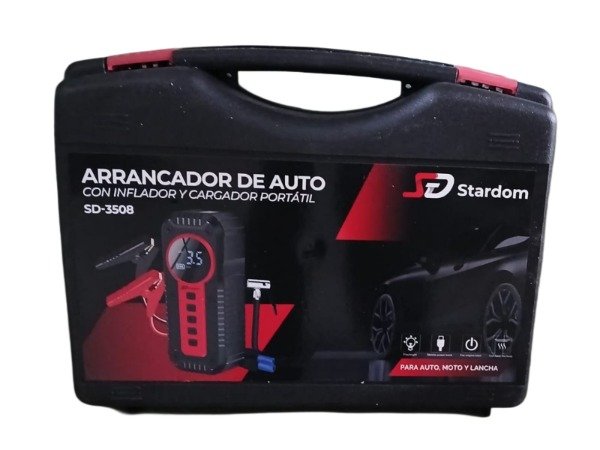 Producto - Compresor Arrancador De Batería Portátil