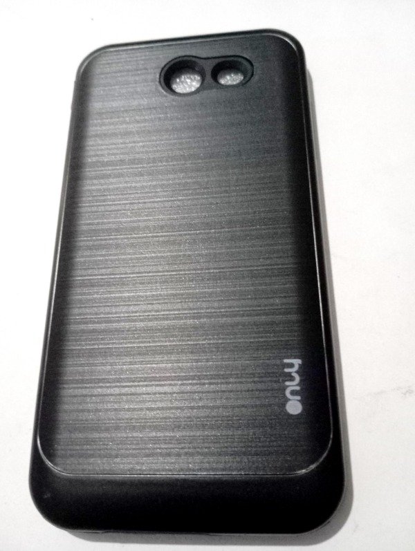 Producto - Funda Rígida Negro Cepillado para Samsung J3 Prime