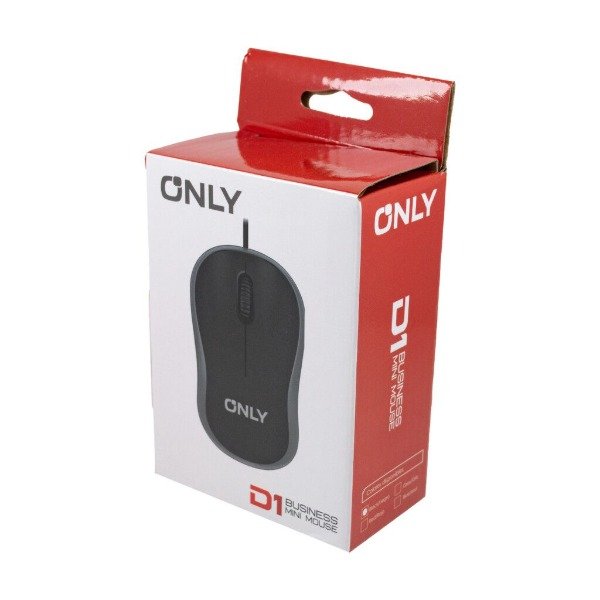 Producto - MOUSE CON CABLE MOD D1 NEGRO