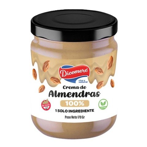 Producto - Dicomere crema de almendras x 170 grs.