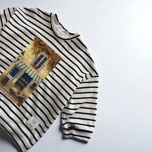 Producto - BUZO PATISERIE RAYADO UNISEX