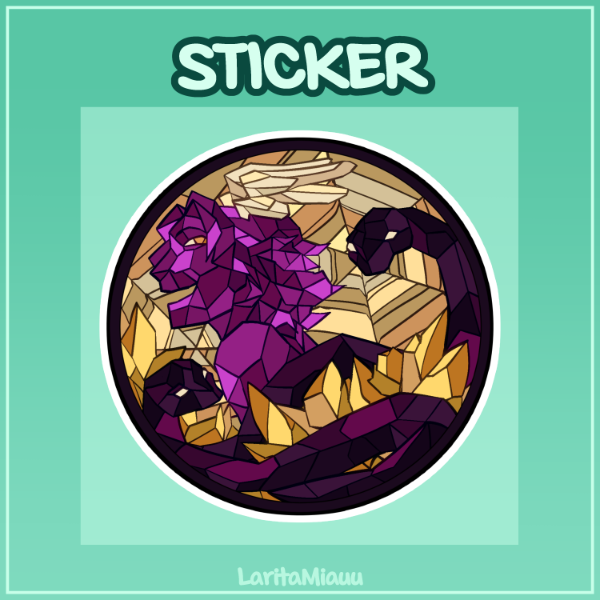 Producto - Hermes saga Sticker